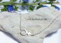 Halsband med liggande kvinnosymbol - Sterling silver 925