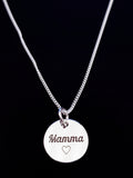 Mamma Hänge / halsband, silver 925
