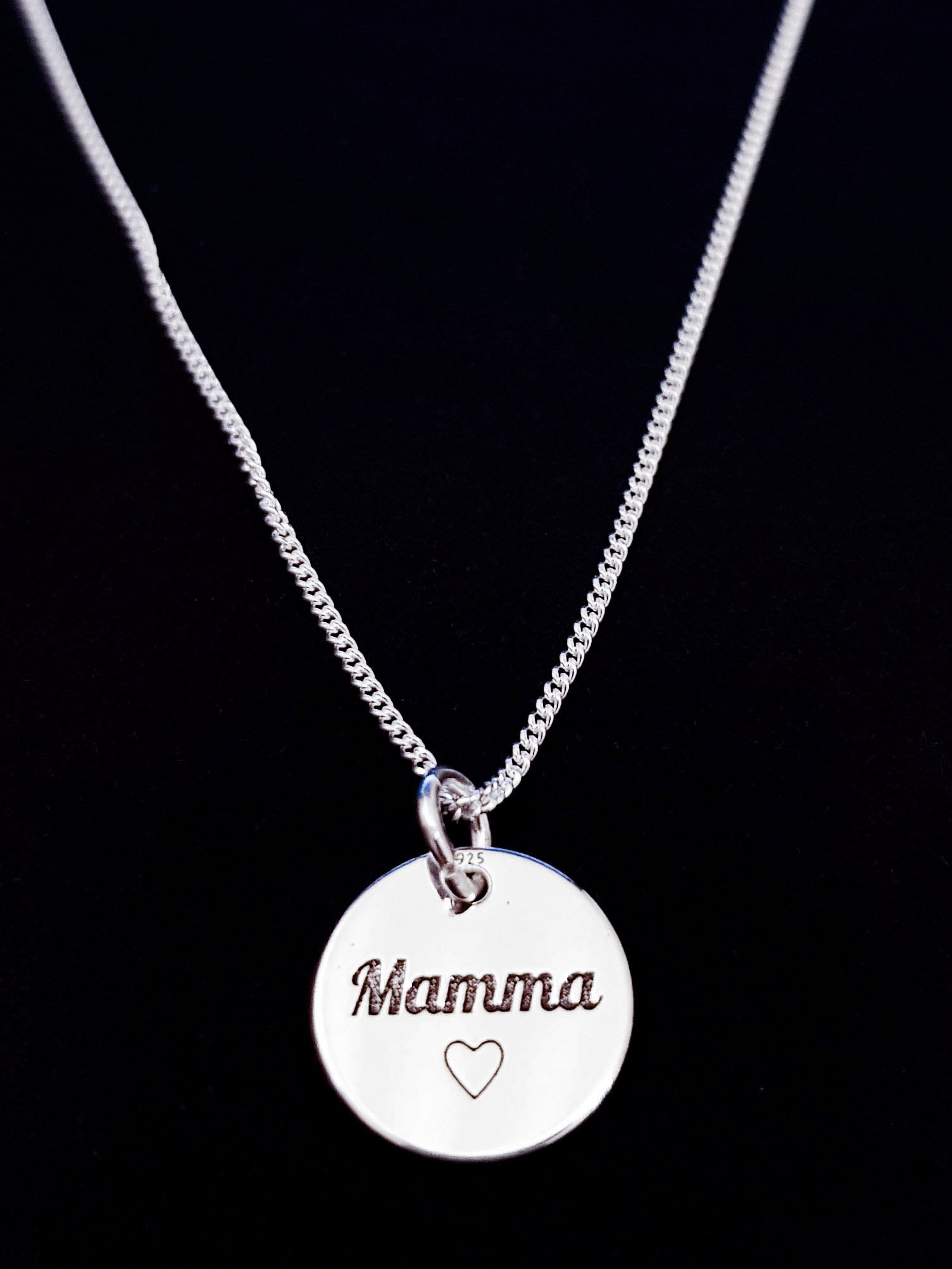 Mamma Hänge / halsband, silver 925