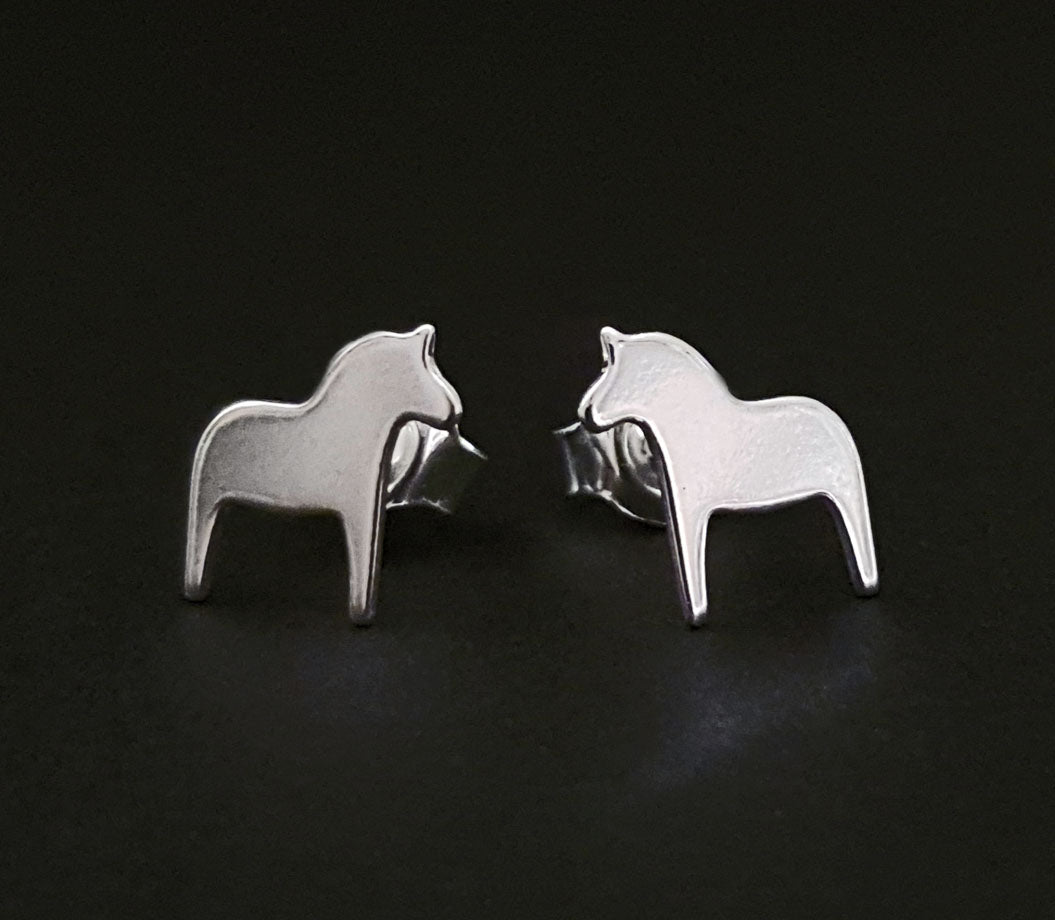 Dalahäst, Örhängen Silver Små