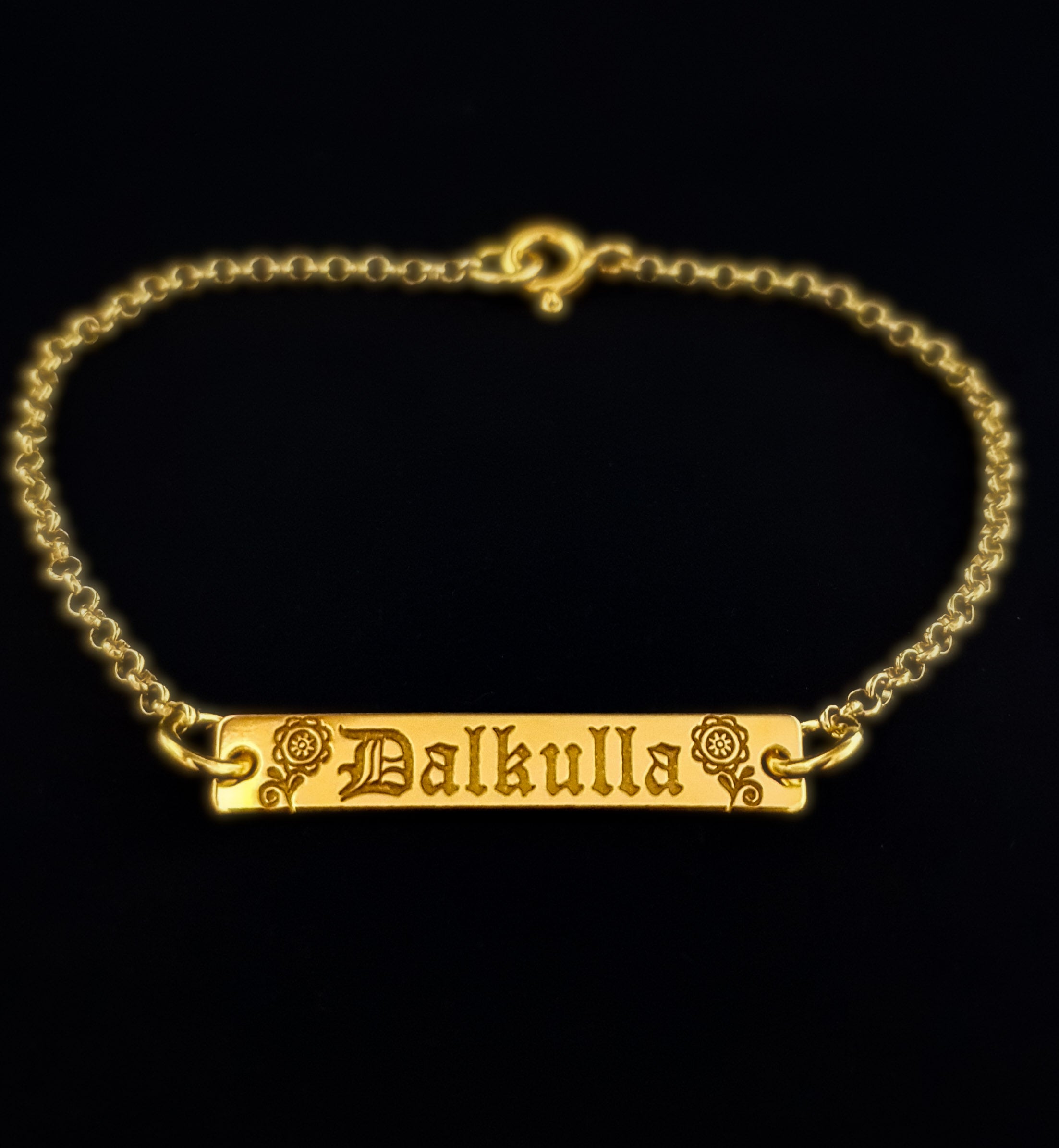 Armband "Dalkulla" Guldpläterad Sterling silver