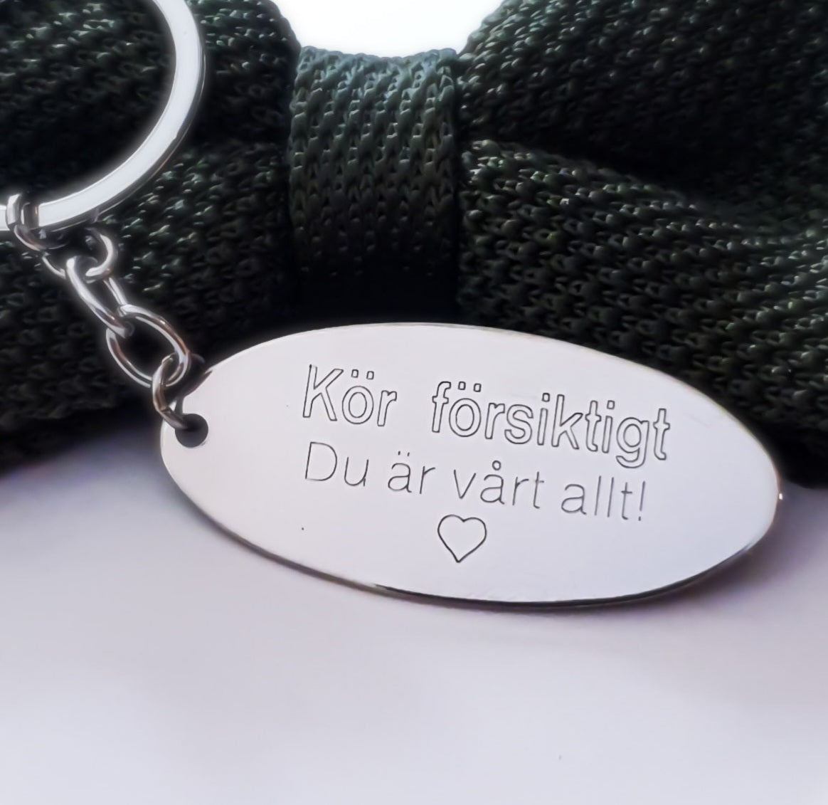 Nyckelring "Kör försiktigt..."