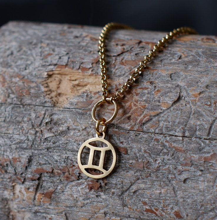 Armband stjärntecken Tvillingarna - Stål