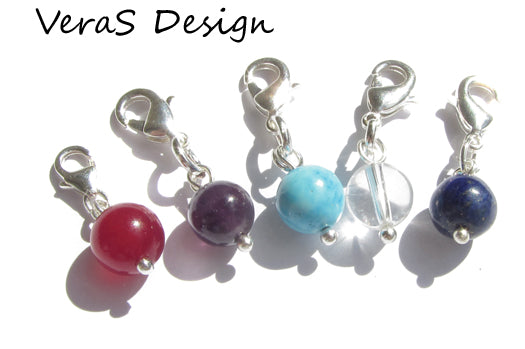 Månadssten - hänge - Sterling silver