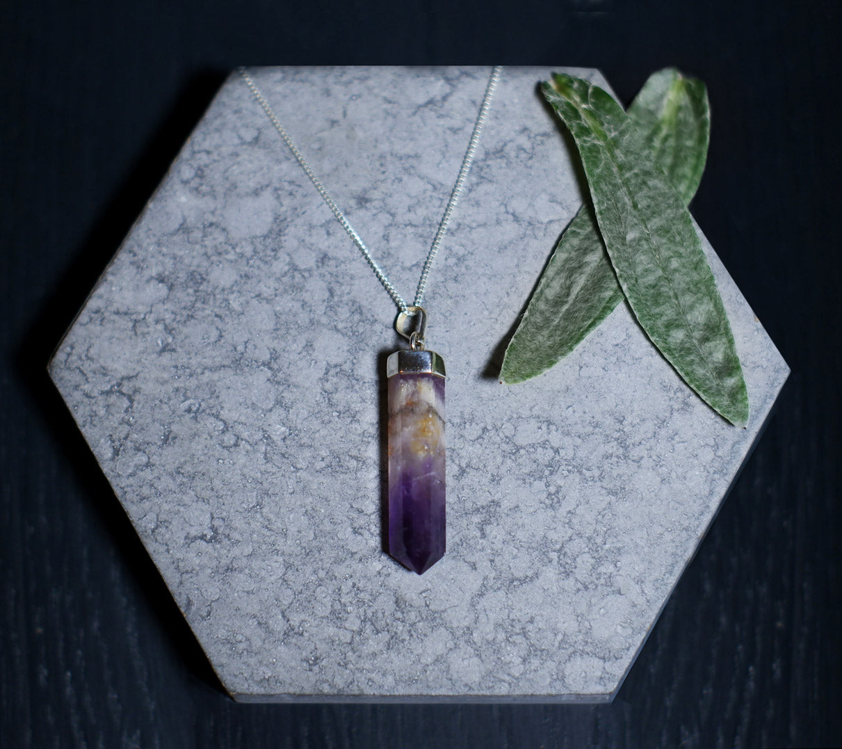 Spets Ametist - Sterling silver 925