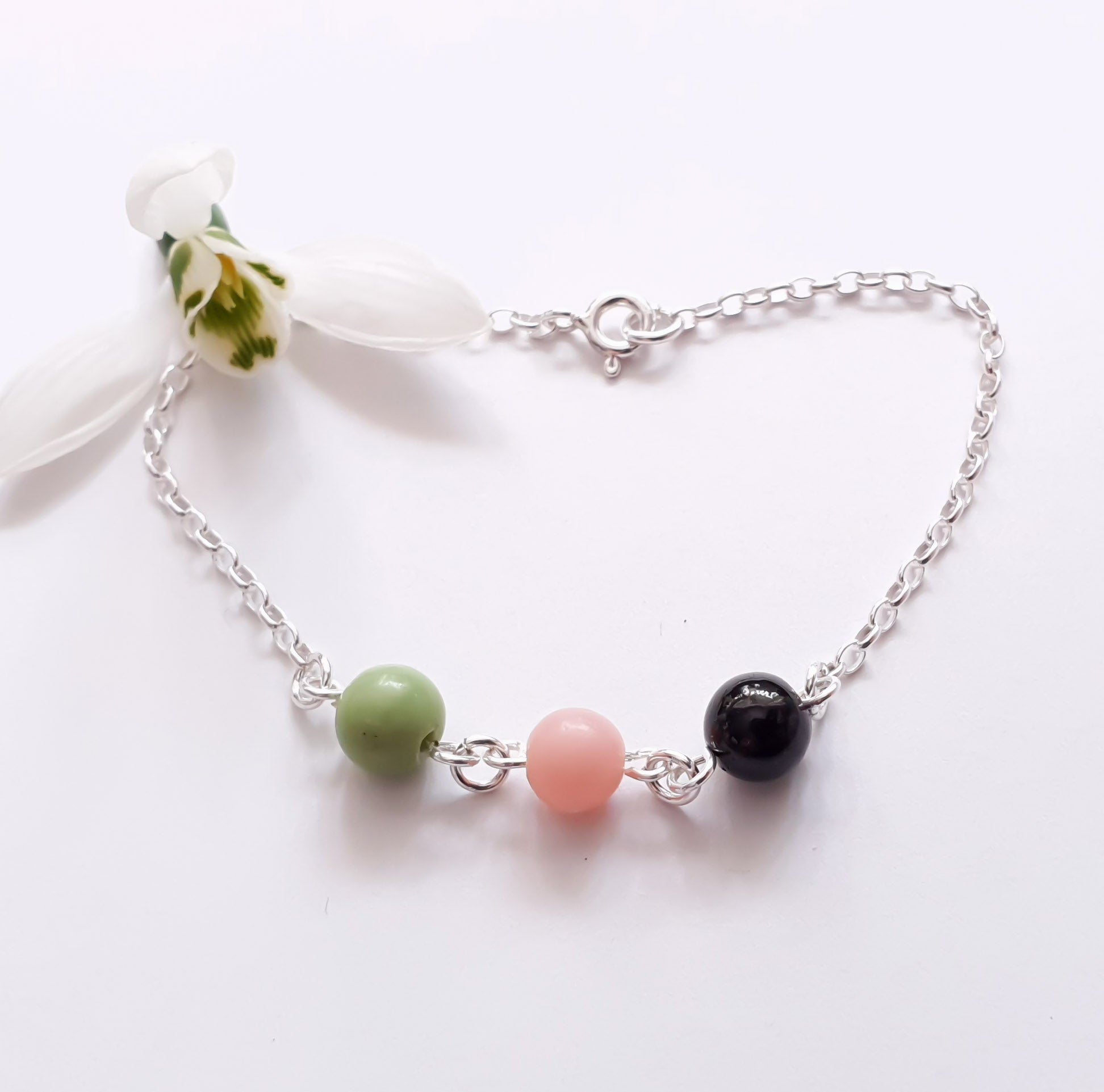 Armband med månadsstenar - Sterling silver