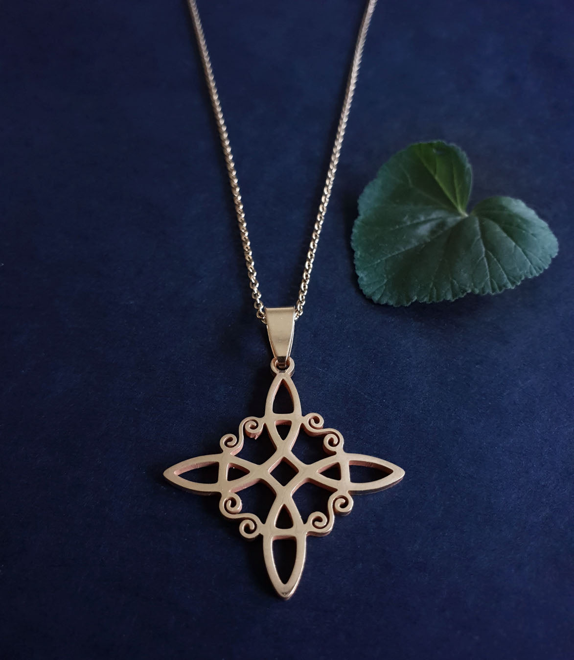 Halsband med häxknut - Rostfritt stål