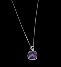 Hänge med Ametist - Sterling silver 925