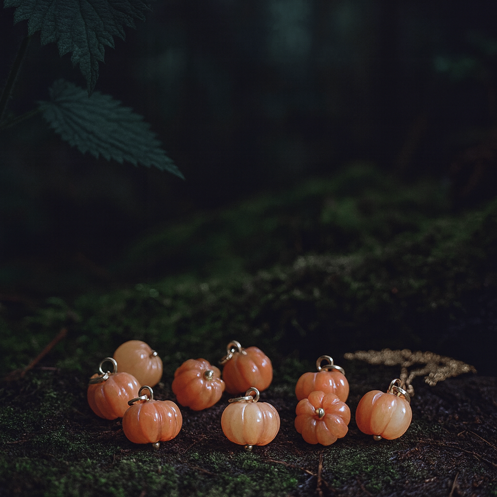 Pumpa av ädelsten - Hänge / halsband