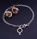 Armband med Kvinnosymbol - Sterling silver 925