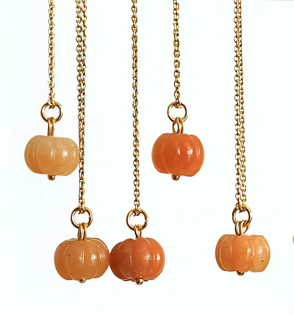 Pumpa av ädelsten - Hänge / halsband