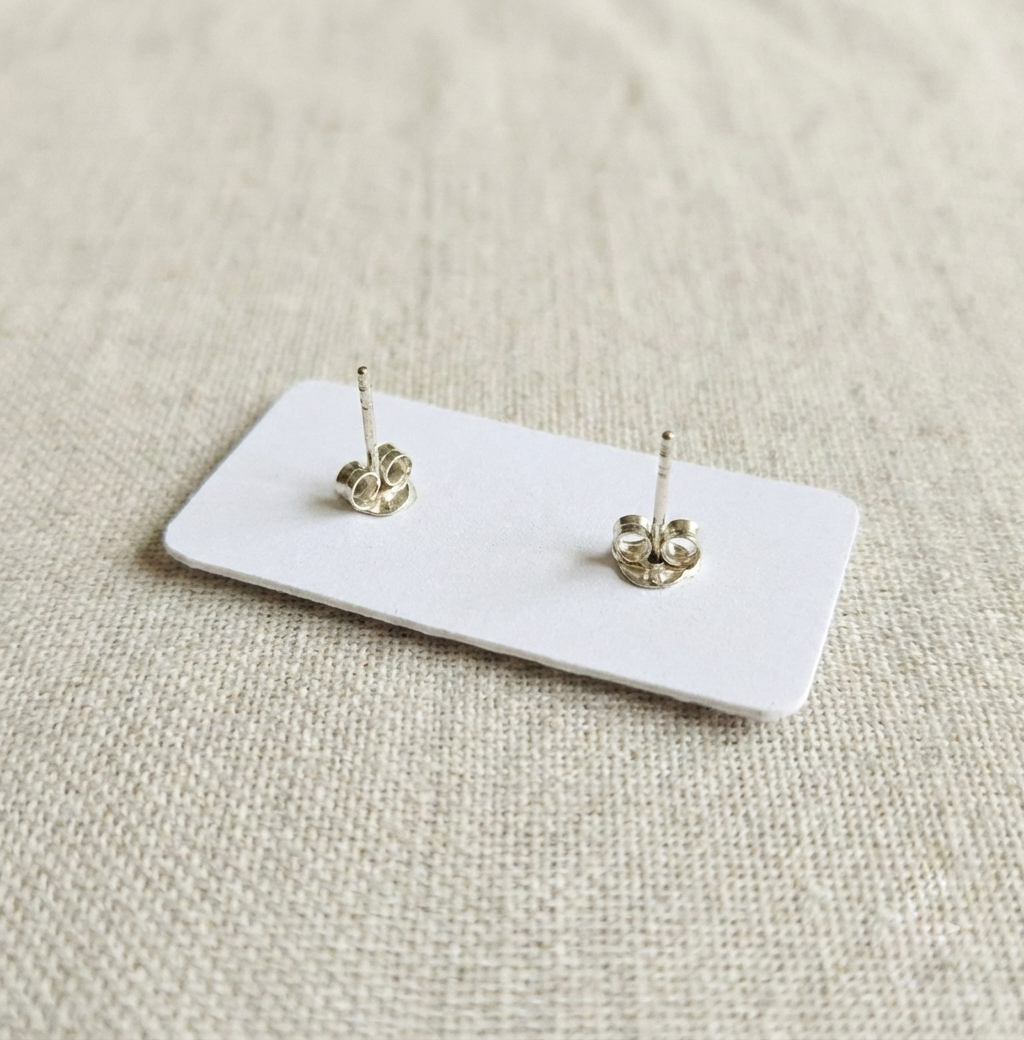 Silverörhängen Hamsahand / Fatimas hand i Äkta Silver 925