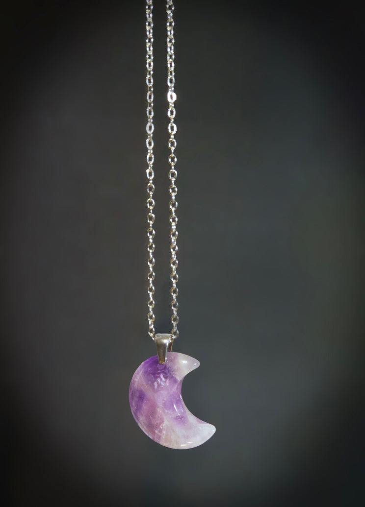 Halsband - Måne av Ametist