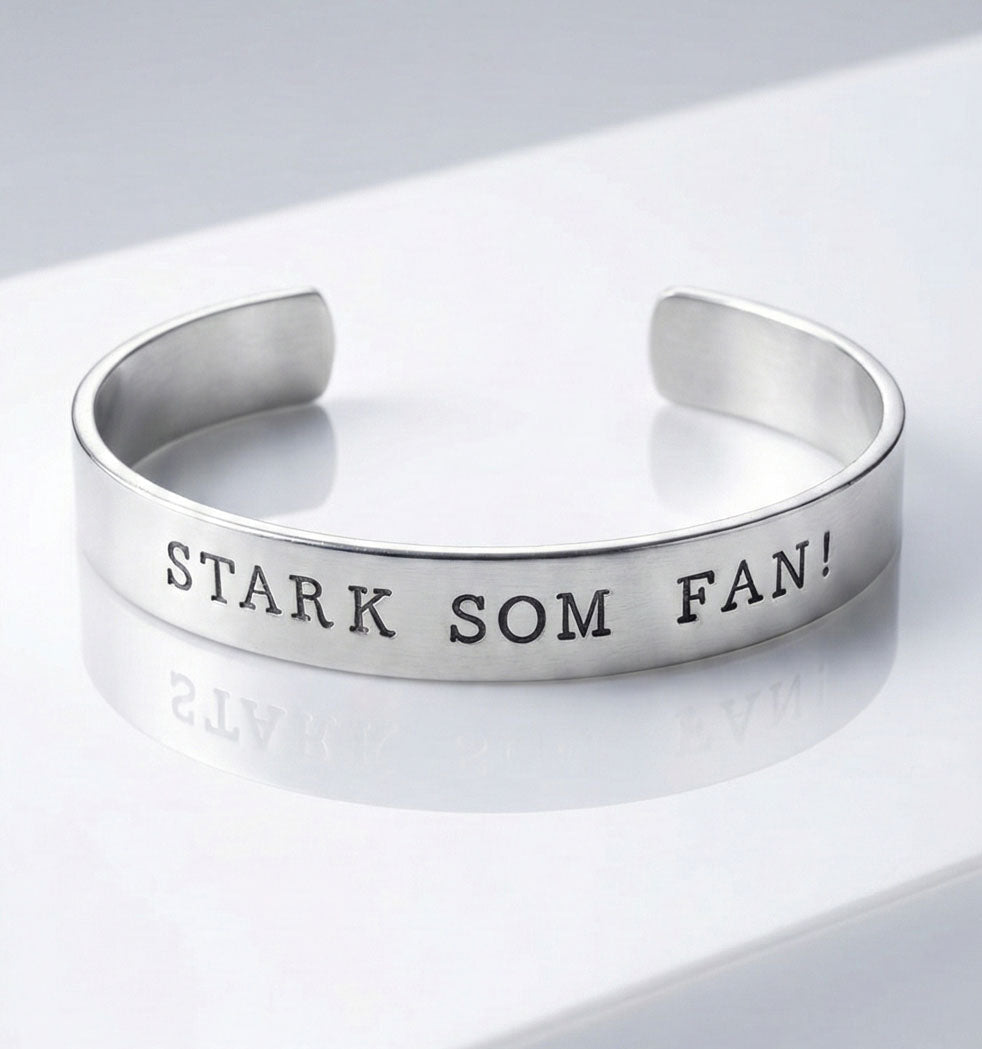 Armband - Stark som fan